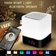Portable Wireless Speaker Bedside Lamp, 5 in 1  Color Changing Mood Table Lamp