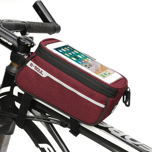 Waterproof Bicycle Bag Nylon Bike Cyling Cell Mobile Phone Bags Accessories