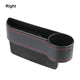 Car Organizer Auto Crevice Pocket Dual USB Charger Phone Bottle Cups Holder Seat Gap Slit Leather Storage Box Car Accessories